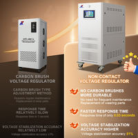 Stabilisateur de tension à semi-conducteurs 30KVA 60KVA 80KVA Régulateur SCR AVR pour centre de données médical, laboratoire et équipement de précision