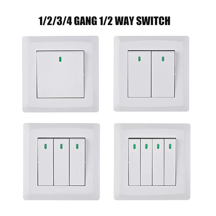 VNX Yemen/Bangladesh/Iraq/Dubai Wholesale Price Luxury Light Sockets and Switches Socket With UK Standard