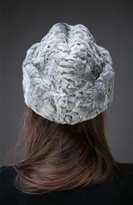 レディースグレーペルシャラムスワカラカラクルアストラハンコサック帽子羊の毛皮帽子卸売流行のカラクル帽子オンライン - Product Image 6