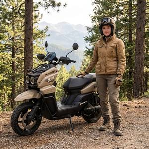 Hot Selling Desert Sand ADV <b>Scooter</b> Style <b>Off</b> <b>Road</b> Motorcycle Trendy Street <b>E</b>-Moped With Dual Lights High-Speed Performance Achi - Product Image 2