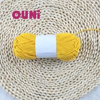 50g Textielgaren Bedrijf levert direct 6-draads 100% gekamd katoen gouden garen online shop offline winkel groothandel katoenen draad