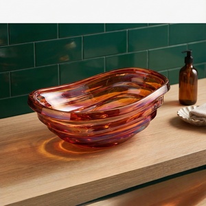 Light Luxury Modern Ceramic Basin <b>Wall</b>-Mounted Smart <b>Mirror</b> Lacquer Finish Bathroom Vanity Unit Single Basin - Product Image 3