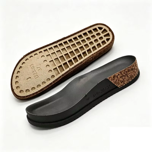 HT-9K0340 พื้นรองเท้า PVC ธรรมชาติแบบขายส่ง พร้อมพื้น EVA ทนทานต่อการสึกหรอ สำหรับรองเท้าแตะลำลองและรองเท้าสไลด์ - Product Image 5
