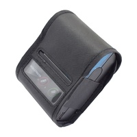 Casing Printer Wireless Kain Oxford Hitam 58mm dengan Klip Sabuk - Ready Stock