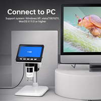 Professional 2MP 1000X 1080P 4.3-Inch Monocular Digital LCD Display Electron Microscope Prices for PCB Soldering Repair Etc
