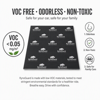 Tapis insonorisant en butyl pour panneau de porte 2mm 500x800mm Léger et flottant pour amortissement des vibrations de voiture OEM