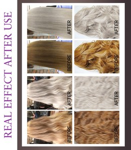 ชุดแชมพูและครีมนวดผมสีม่วง YOGI Custom Anti-Brass: ดูแลเส้นผมด้วยเม็ดสีม่วงสำหรับผมบลอนด์และผมสีเงิน - Product Image 6