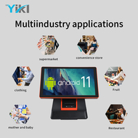El terminal táctil Android/Windows Cash Register POS/pos utiliza una impresora térmica de 58mm Sistema de caja registradora de 15,6 pulgadas ODM