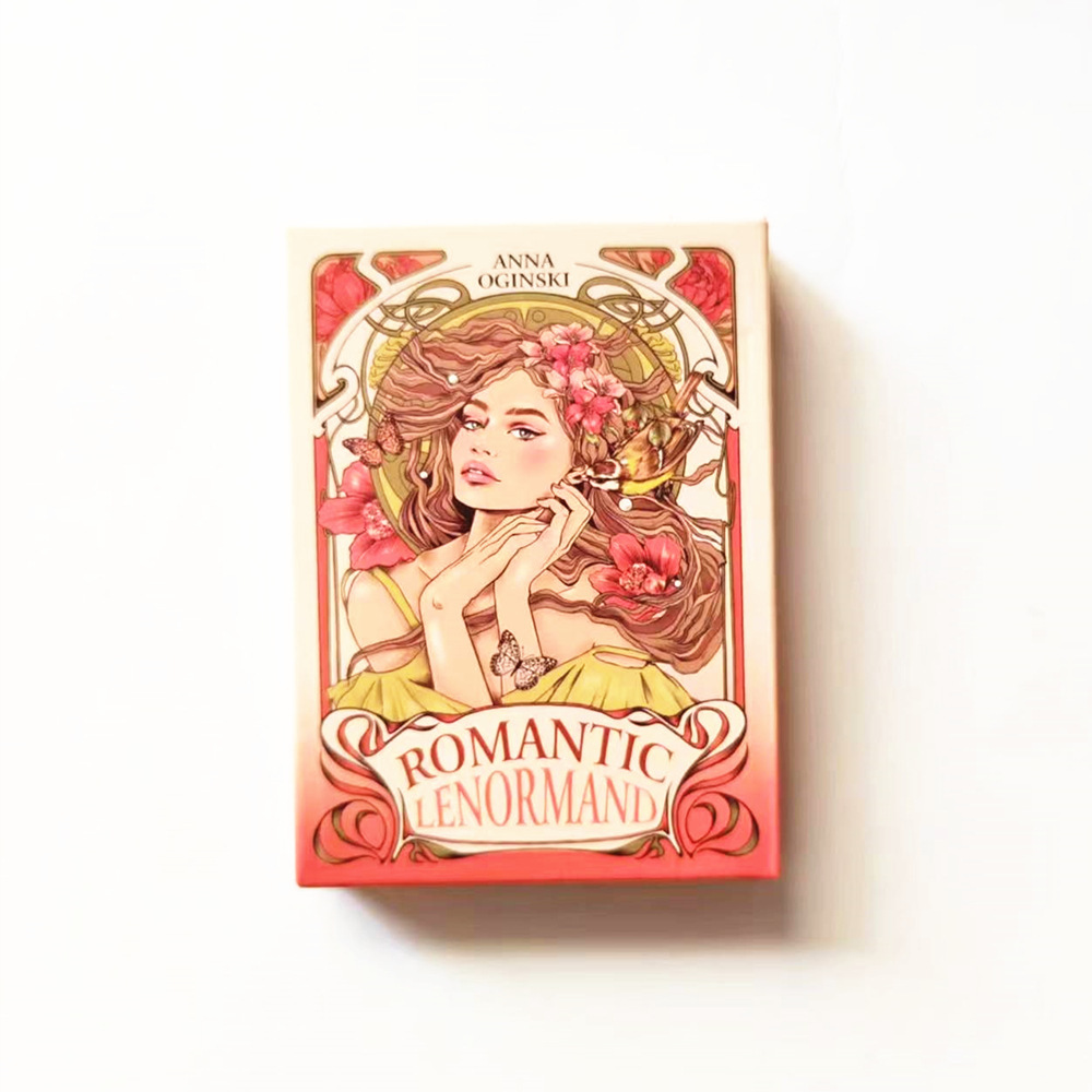 Romantic linocerman oracle card-romantic lenormand