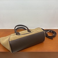 Sac fourre-tout et bandoulière de luxe léger pour femme en cuir de vachette givré 2025, avec poignée en peluche, fermeture éclair et en polyester durable imperméable