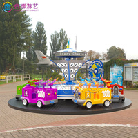 Tir fou enfants parc à thème d'attractions équipement aire de jeux jeu mini carrousel auto-contrôle voiture jouet manèges électriques tir