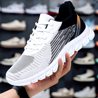 Chaussures de course pour hommes, respirantes, en mesh, amorties, antidérapantes, style tendance Coconut, pour les loisirs et le sport