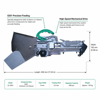 Alimentateur pneumatique YAHAMA KW1-M1300-110, équipement de production électronique essentiel pour les composants SMT de taille 030, état neuf
