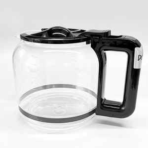 המכירה הטובה ביותר 12 גביע בורוסיליקט קפה זכוכית שקוף דקנטר עבור מכונת cuisinart בסגנון עיצוב קלאסי - Product Image 5