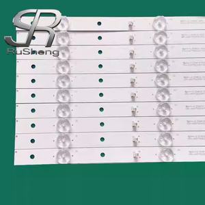 NO.8204 Barra de Luz LED Original para TV Lehua L55F3800U 55U2200A, Nueva, ZX55JTX332M10A0 V0, Tira de Retroiluminación para TV, IP33 - Product Image 2