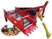 CWB-2L 2 rangées de vitesse fonctionnante 2-5 km/h récolteuse de pommes de terre pour les carottes ou les oignons