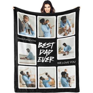 Sruteel ผ้าห่มสั่งทำลายส่วนตัว, ผ้าห่มรูปรักคุณของขวัญวันครบรอบวันพ่อสำหรับสามีแฟนหนุ่ม - Product Image 1