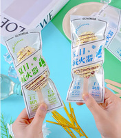 Sacs d'emballage transparents thermoscellables épaissis pour bâtonnets de glace, crème glacée, lait et chewing-gum – Artisanat estival rafraîchissant