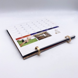 Calendario de mesa con logotipo personalizado, 2021, diseño creativo barato, soporte de impresión, calendario de escritorio - Product Image 6