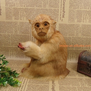 Factory Price 20cm <strong>Monkey</strong> Simulation Model Polyethylene&amp;furs <strong>Monkey</strong> Model Home Decoration Props <strong>Gift</strong> - Product Image 6