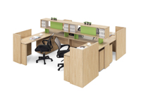 Mobilier de bureau personnel pour 2, 4, 6, 8 personnes