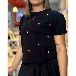 Camisetas Casuales de Verano Cómodas para Mujeres y Niños, de Algodón Suave, Ligeras, Transpirables, con Estampados, Perfectas para la Escuela y Jugar - Product Image 6