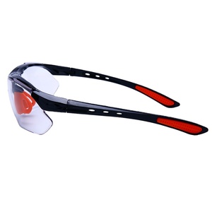 Lunettes <span class=keywords><strong>de</strong></span> <span class=keywords><strong>sécurité</strong></span> à prix abordable avec protection UV, branches souples en TPR <span class=keywords><strong>et</strong></span> plaquettes nasales, confortables à porter - Product Image 2