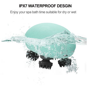 Gato mascota 2022 pulpo garra portátil recargable vibrador champú cepillo cabeza masajeador eléctrico del cuero cabelludo para el crecimiento del cabello - Product Image 3