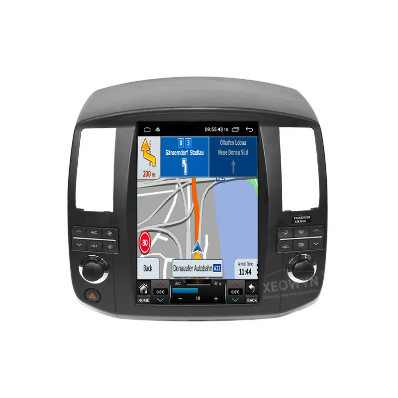 Octa Core Android 12.0 Auto Radio Speler Voor Nissan Pathfinder R51 Gps Navigatie Stereo Carplay Auto Multimedia Drop Shipping