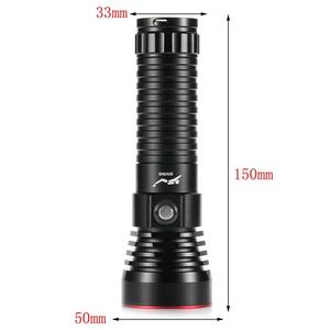 Lampe de plongée LED super lumineuse WOSEN, en plastique, étanche IP68, rechargeable, 2000LM+, CRI 90 élevé, lampe de camping, lampe de plongée sous-marine - Product Image 6