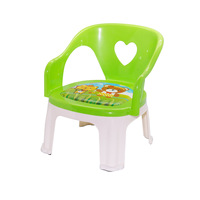 Table et chaises pour enfants légers colorés chaise bébé en plastique bon marché pour la maison cuisine école chambre utilisation