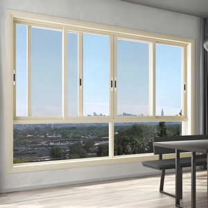 <span class=keywords><strong>Ventanas</strong></span> <span class=keywords><strong>correderas</strong></span> de aluminio de doble acristalamiento de diseño moderno, mosquitera de aluminio de vidrio de baja emisividad <span class=keywords><strong>para</strong></span> hoteles, salas de estar horizontales - Product Image 1