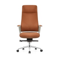 Fauteuil en cuir de luxe moderne Chaise de bureau élévatrice confortable avec matériau synthétique PU Chaises de bureau d'appoint