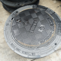 Couvercle de manhole rond personnalisable anti-compactage
