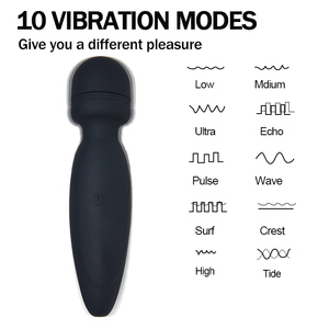 AIERSHA Premium silicona eléctrica AV vibrador varita para mujeres estimulación del clítoris y masturbación con función de succión del clítoris - Product Image 3