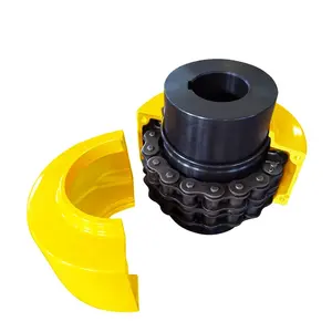 China Manufacturer AZEJIA GL/KC Flexible Shaft Sprocket Roller Chain Coupling Custom For Moter