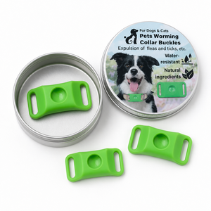 Pendentif anti-puces et <span class=keywords><strong>tiques</strong></span> pour animaux de compagnie, <span class=keywords><strong>répulsif</strong></span> contre les insectes pour <span class=keywords><strong>chien</strong></span> et chat, accessoire de collier pour animaux - Product Image 1