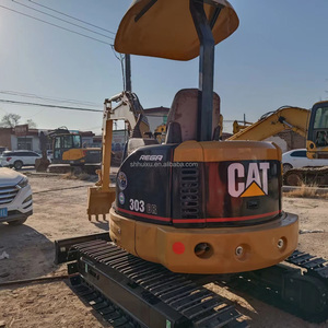Miniexcavadora Usada Caterpillar 303 de 3 Toneladas con Motor y Bomba para Construcción en Exteriores - Product Image 1