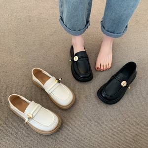 <span class=keywords><strong>Mocassini</strong></span> da balletto autunno primavera estate traspiranti da <span class=keywords><strong>donna</strong></span> con tacco basso con fodera in <span class=keywords><strong>pelle</strong></span> morbida scarpe basse da <span class=keywords><strong>donna</strong></span> nere chiare - Product Image 1