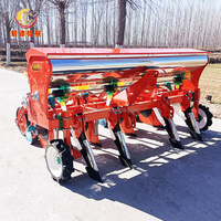 Semoirs à maïs multifonctionnels d'occasion de haute qualité à 3 rangs, pour grands tracteurs, avec boîte de vitesses, pour le semis et la transplantation agricole, garantie 1 an