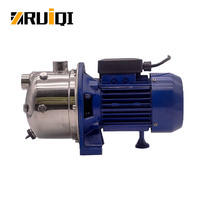 RUIQI-s JS60 370W haut débit usine Bomba acier inoxydable roue corps de pompe pompe à vin Bomba De Agua Jet pompes à eau 1/2 HP
