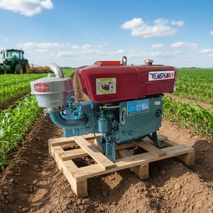 Moteur diesel monocylindre Tengka ZS1125 28HP à refroidissement par eau, prix usine, vente chaude - Product Image 1