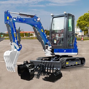 免费送货CE中国1吨Euro5 EPA侧摆臂拇指液压履带式小型挖掘机工厂迷你挖掘机 - Product Image 5