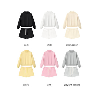 Felpa Oversize da <span class=keywords><strong>Donna</strong></span> con Collo Alto Personalizzata, Ricamata, in Morbido Cotone, Stile Streetwear - Product Image 6