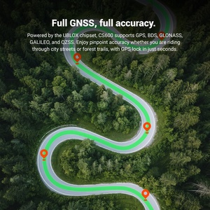 COOSPO CS600 เครื่องวัดความเร็วจักรยานหน้าจอสัมผัสสีสันสดใส ANT GPS คอมพิวเตอร์จักรยาน - Product Image 5