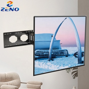<span class=keywords><strong>Support</strong></span> <span class=keywords><strong>mural</strong></span> <span class=keywords><strong>TV</strong></span> ZENO à mouvement complet pour écrans de <span class=keywords><strong>32</strong></span> à <span class=keywords><strong>65</strong></span> pouces, <span class=keywords><strong>inclinable</strong></span> <span class=keywords><strong>et</strong></span> pivotant, VESA 800x600, <span class=keywords><strong>support</strong></span> d'écran LP610 - Product Image 2
