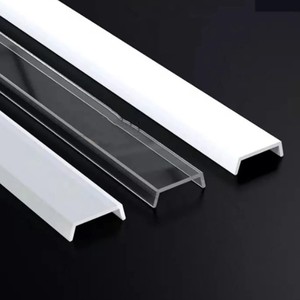 Nguồn Cung Cấp Từ Nhà Máy Ống Kính PC Nhựa Acrylic Ánh Sáng <span class=keywords><strong>Led</strong></span> Cho Dải Đèn <span class=keywords><strong>Led</strong></span> Nhôm - Product Image 3