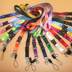 Custom EVA Material Gravure & UV Printing Logo ID Card Lanyard with <b>Plastic</b> <b>Hook</b> Portable for Mobile Phone Badge Halloween Use - Product Image 4