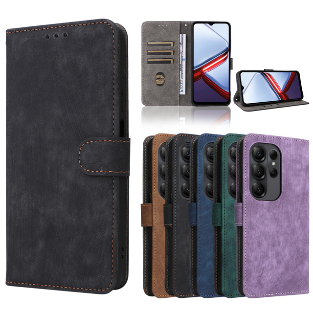 For Doogee Note 56X / 56X Pro RFID Protection Wallet Leather Flip Card Slot Cover Phone Stand case