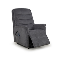 Fauteuil inclinable électrique en tissu, canapé inclinable individuel motorisé pour personnes âgées, mobilier de salon
